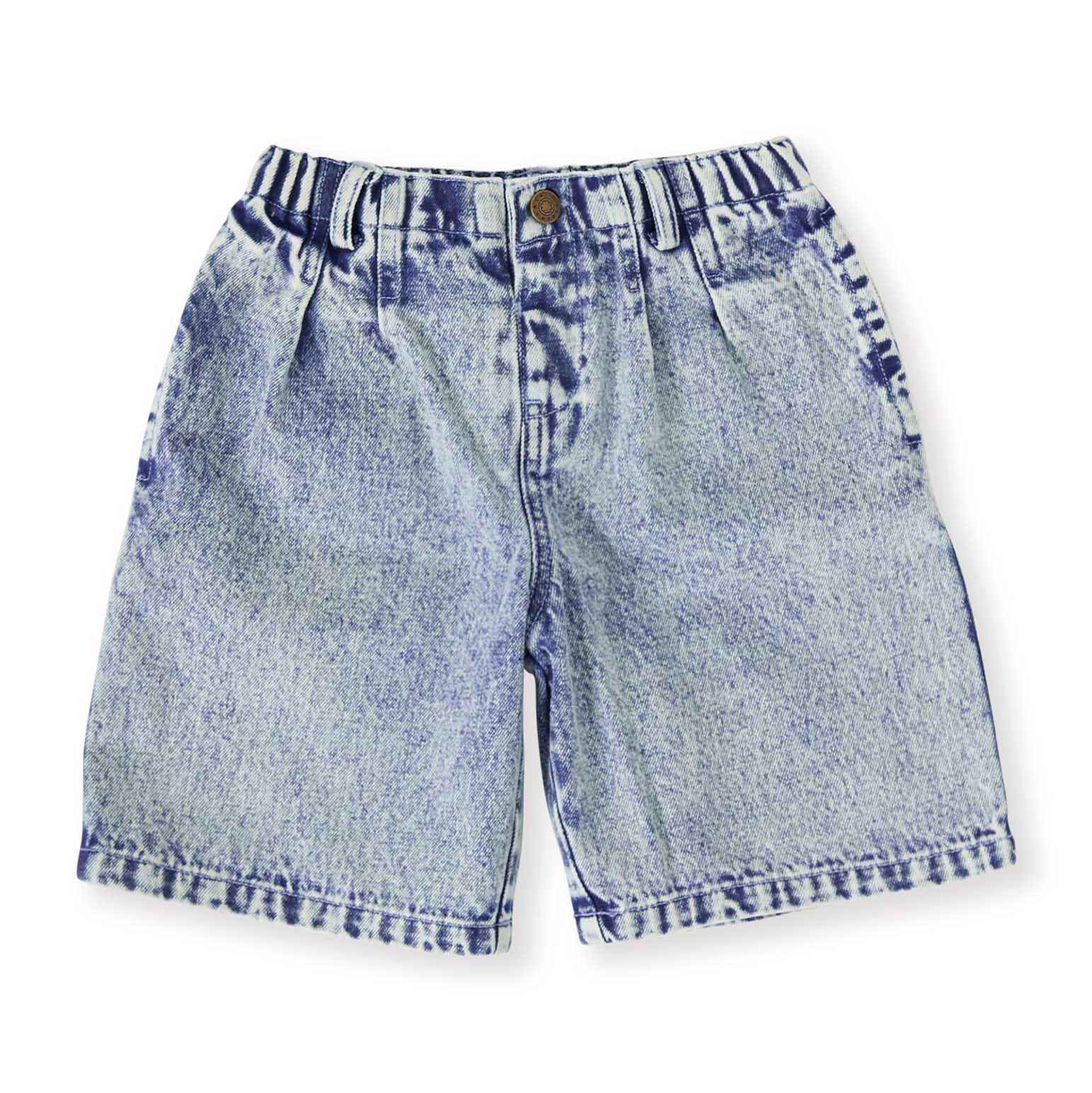 Goldie + Ace Kirby Relaxed Denim Shorts 6M-2Y